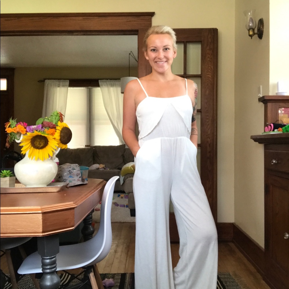 Coincidence & Chance white jumpsuit